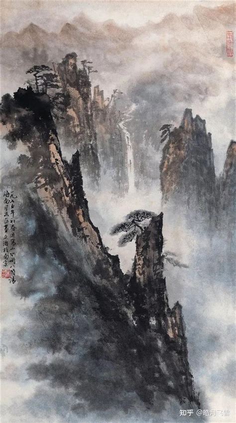 山水畫照片|这20幅国画山水，构图奇险，震撼心灵！（经典）